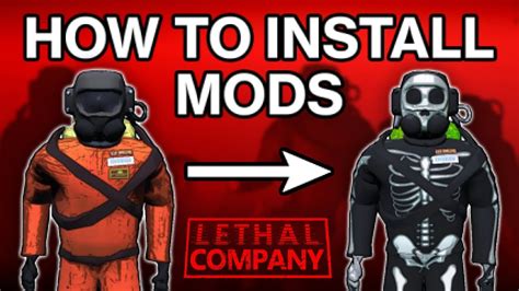 thunderstore app lethal company|installing mods for lethal company.